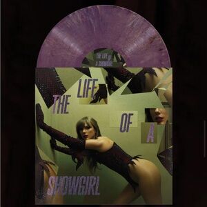 Purple Vinyl Record - The Life of a Showgirl